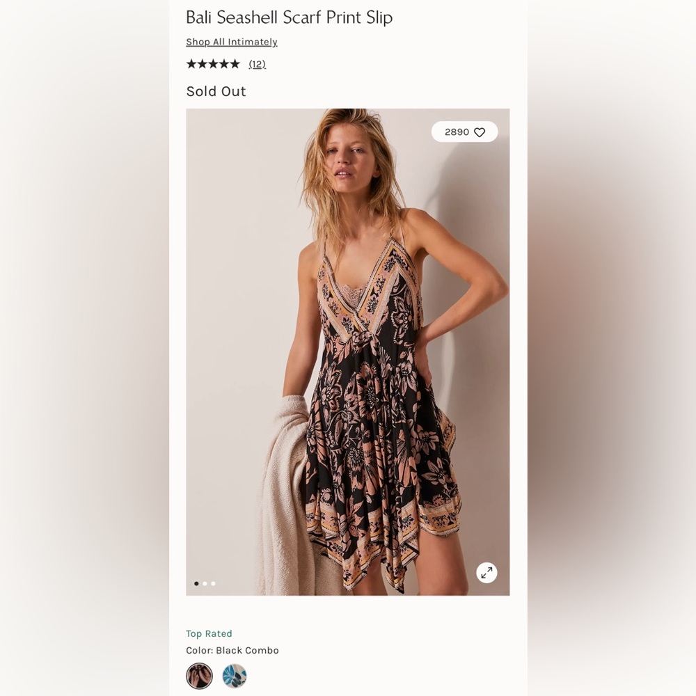 Free People Bali Seashell Dress